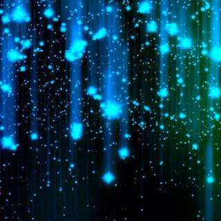 Glowing iPhone wallpaper