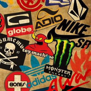 Skateboarding phone wallpaper