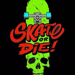 Skateboarding phone wallpaper