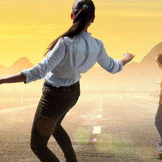 Skateboarding phone wallpaper