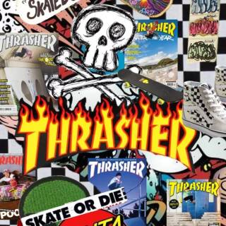 Skateboarding phone wallpaper