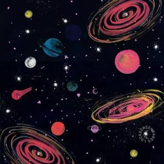 Aesthetic space iPhone wallpaper