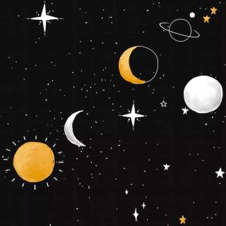 Aesthetic space iPhone wallpaper