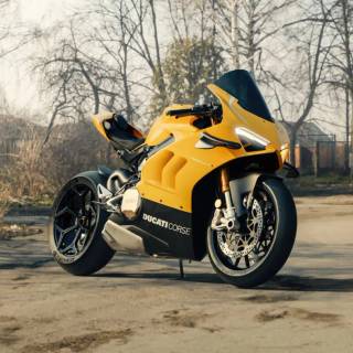 Ducati Panigale phone wallpaper