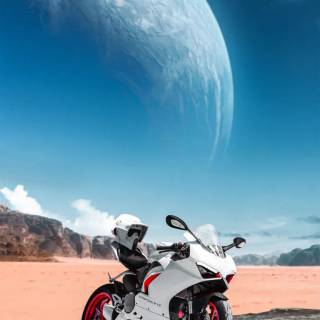 Ducati Panigale phone wallpaper