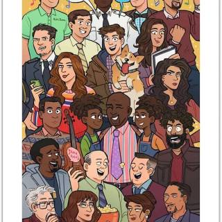 Brooklyn Nine Nine iPhone wallpaper