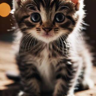 iPhone kitten wallpaper
