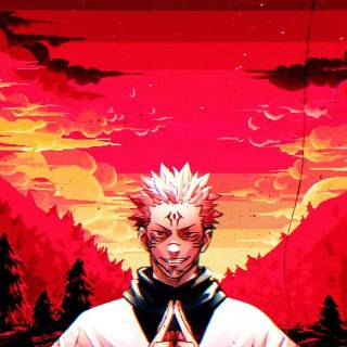 Anime art iPhone wallpaper