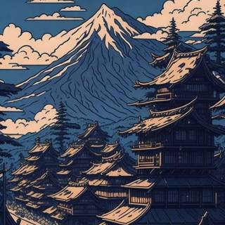 Anime art iPhone wallpaper