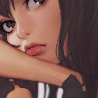 Anime art iPhone wallpaper