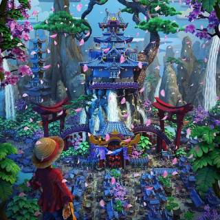 Anime art iPhone wallpaper