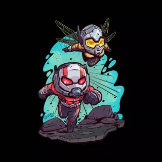 Marvel cartoon phone wallpaper