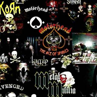 Heavy metal iPhone wallpaper