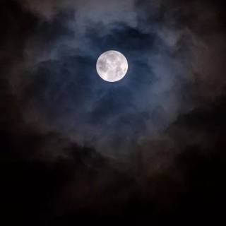 Full moon phone wallpaper