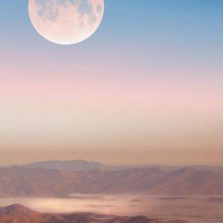 Full moon phone wallpaper