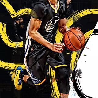 NBA logo iPhone wallpaper