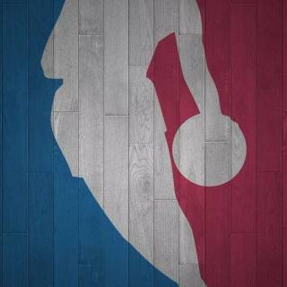 NBA logo iPhone wallpaper