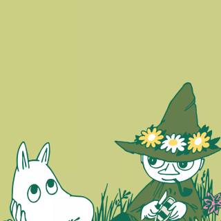 Moomin phone wallpaper