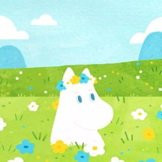 Moomin phone wallpaper