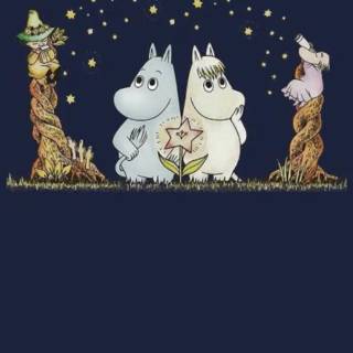 Moomin phone wallpaper