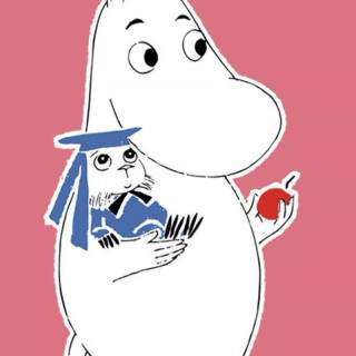 Moomin phone wallpaper