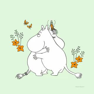 Moomin phone wallpaper
