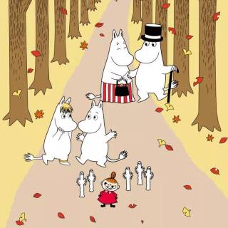 Moomin phone wallpaper