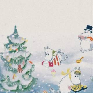 Moomin phone wallpaper