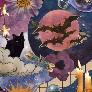 Whimsigothic wallpaper