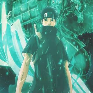Green anime 4k phone wallpaper
