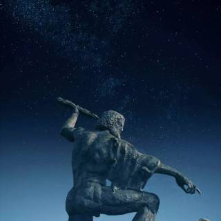 iPhone Greek god wallpaper