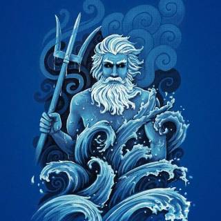 iPhone Greek god wallpaper