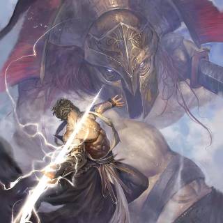 iPhone Greek god wallpaper