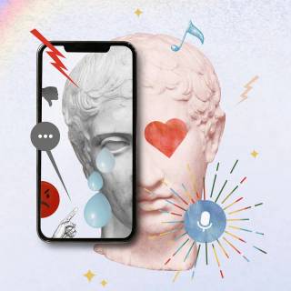 iPhone Greek god wallpaper