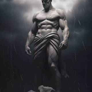 iPhone Greek god wallpaper