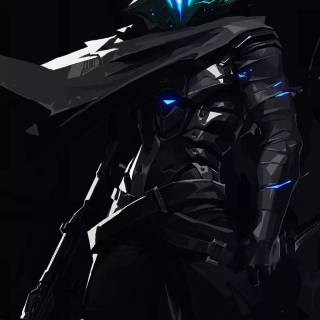 Dark character phone wallpaper