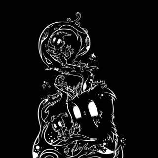 Dark character phone wallpaper