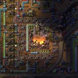 Factorio computer wallpaper