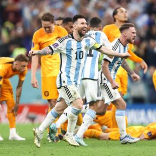 Messi World Cup desktop 4k wallpaper