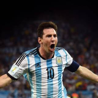 Messi World Cup desktop 4k wallpaper