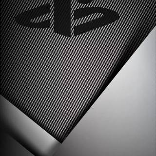 PS5 black and white wallpaper