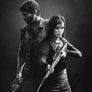 PS5 black and white wallpaper