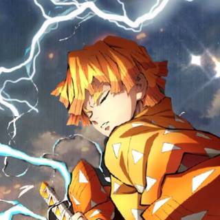 Demon Slayer Zenitsu wallpaper