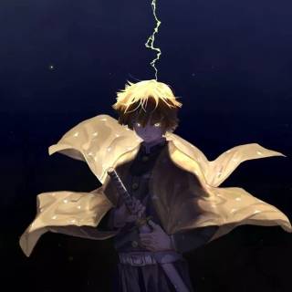 Demon Slayer Zenitsu wallpaper