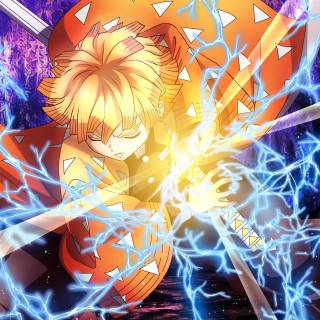 Demon Slayer Zenitsu wallpaper