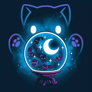 Galaxy kitten wallpaper