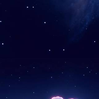 Galaxy kitten wallpaper