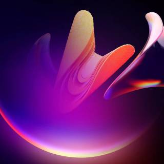 Windows 11 black and purple wallpaper