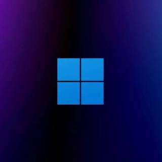 Windows 11 black and purple wallpaper