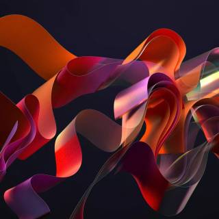 Windows 11 black and purple wallpaper